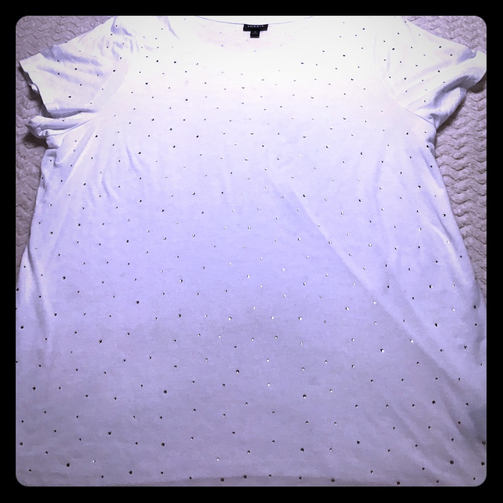 🎉Jewel studded t shirt 2/$15🎉
